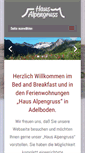 Mobile Screenshot of hausalpengruss.ch